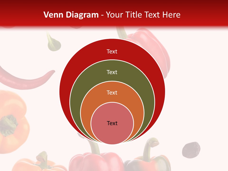 Vertical Isolated White PowerPoint Template