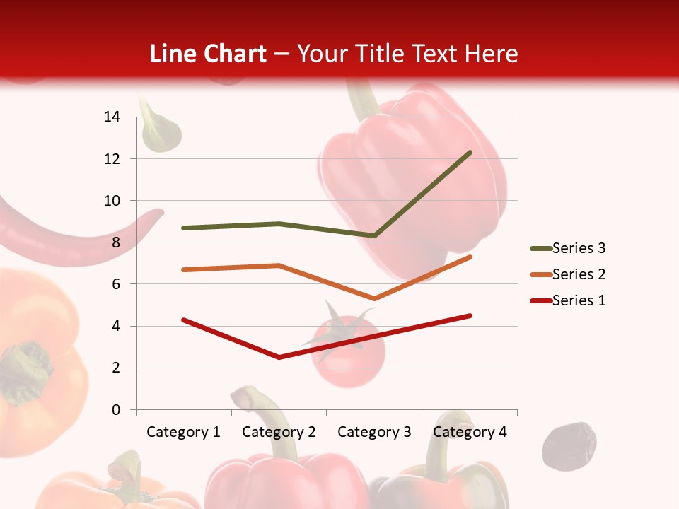 Vertical Isolated White PowerPoint Template