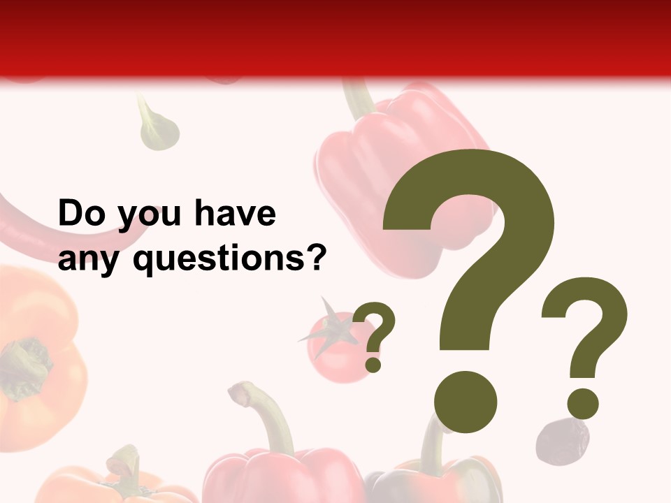 Vertical Isolated White PowerPoint Template