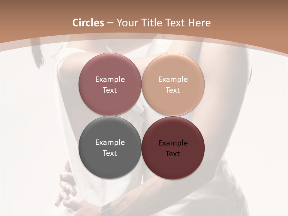 Embracing Desire Affectionate PowerPoint Template