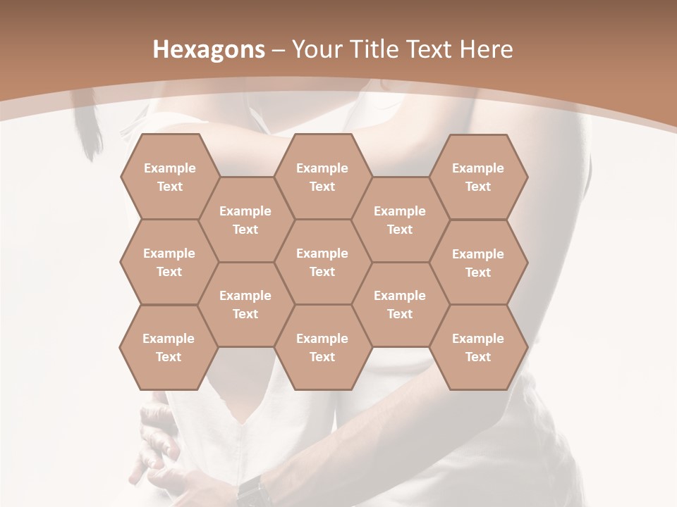 Embracing Desire Affectionate PowerPoint Template