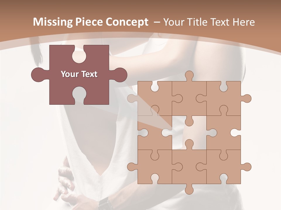 Embracing Desire Affectionate PowerPoint Template