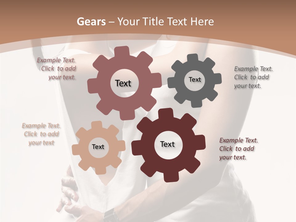 Embracing Desire Affectionate PowerPoint Template