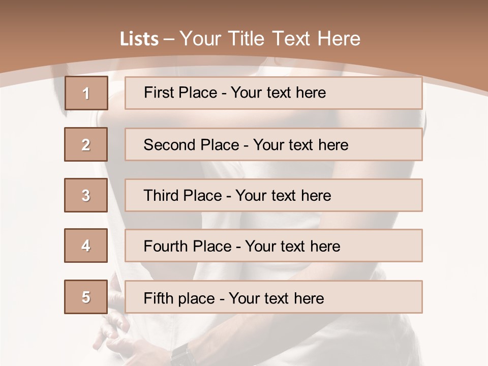 Embracing Desire Affectionate PowerPoint Template