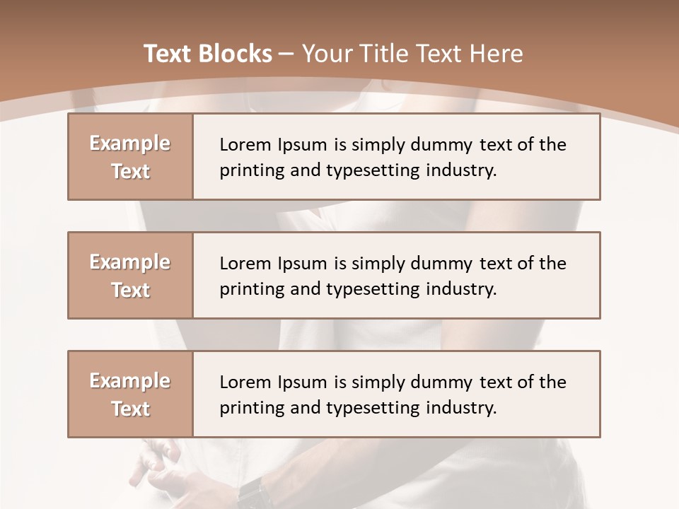 Embracing Desire Affectionate PowerPoint Template