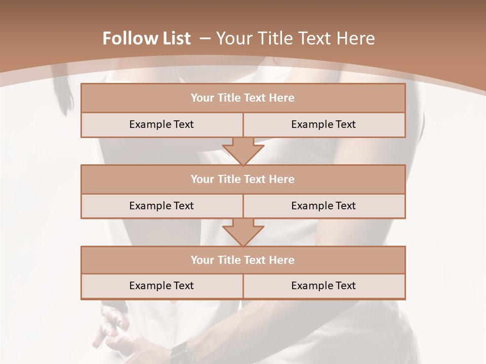Embracing Desire Affectionate PowerPoint Template