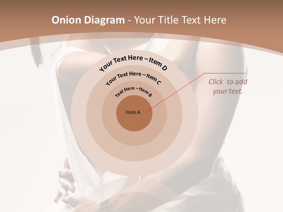 Embracing Desire Affectionate PowerPoint Template