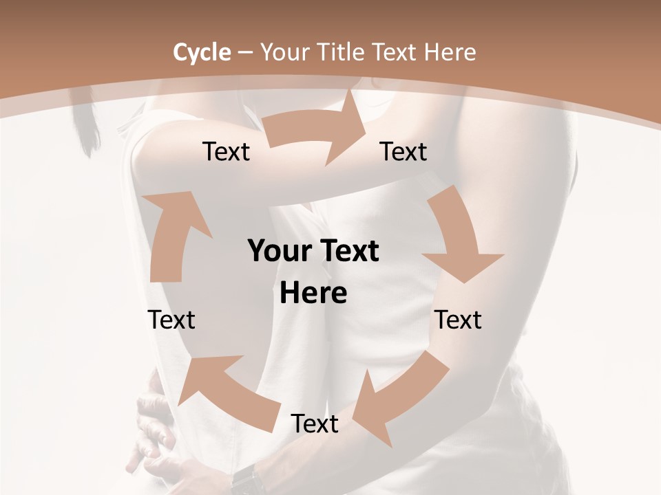 Embracing Desire Affectionate PowerPoint Template