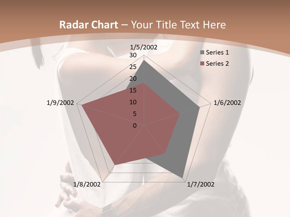 Embracing Desire Affectionate PowerPoint Template