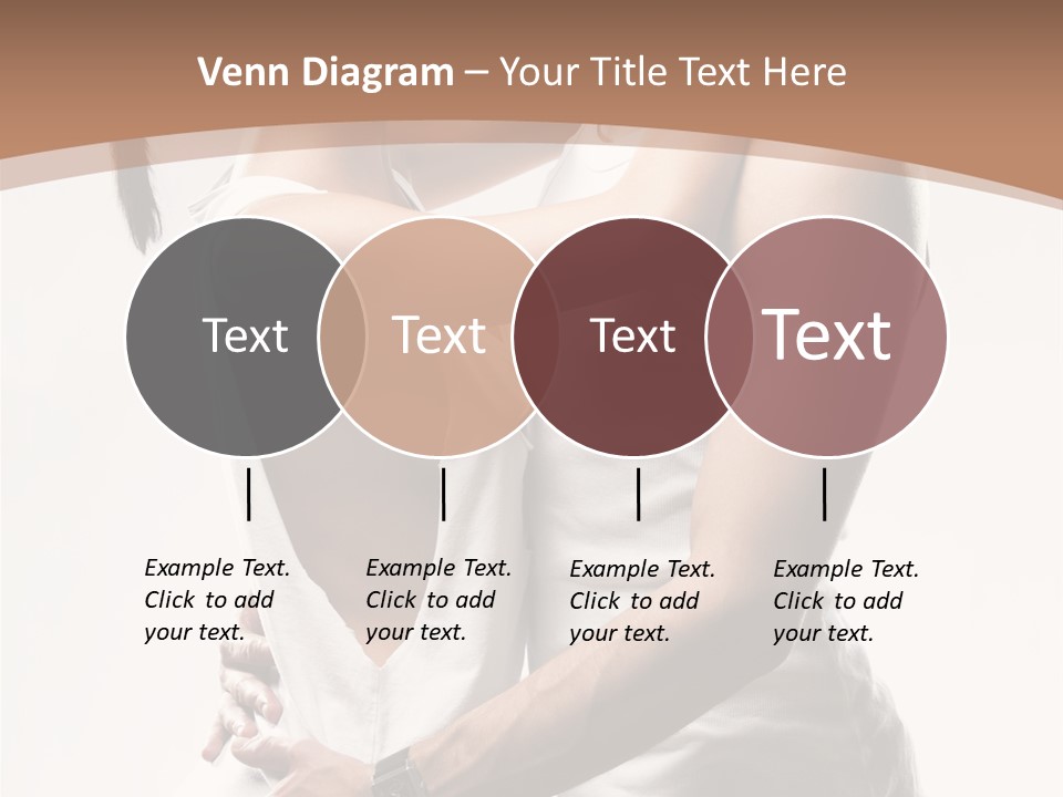 Embracing Desire Affectionate PowerPoint Template