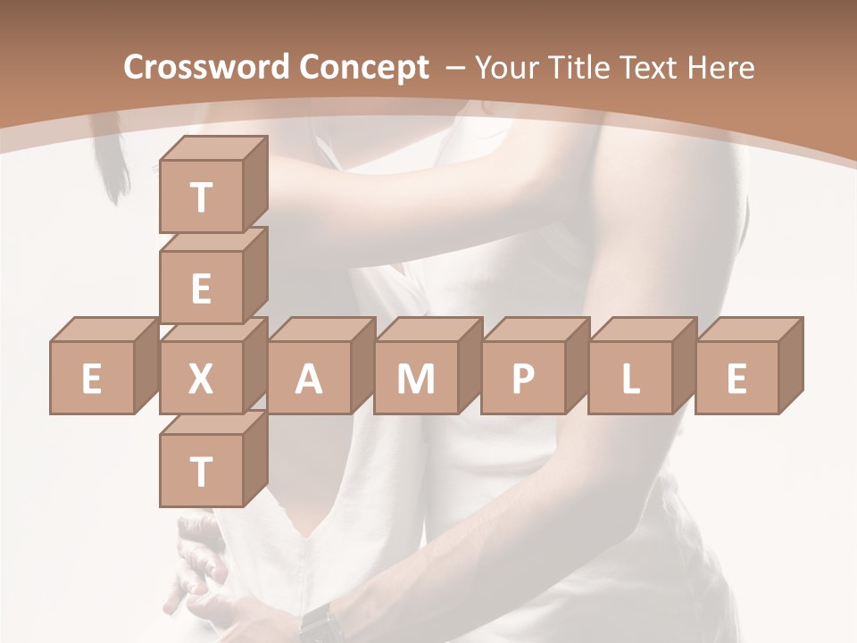 Embracing Desire Affectionate PowerPoint Template