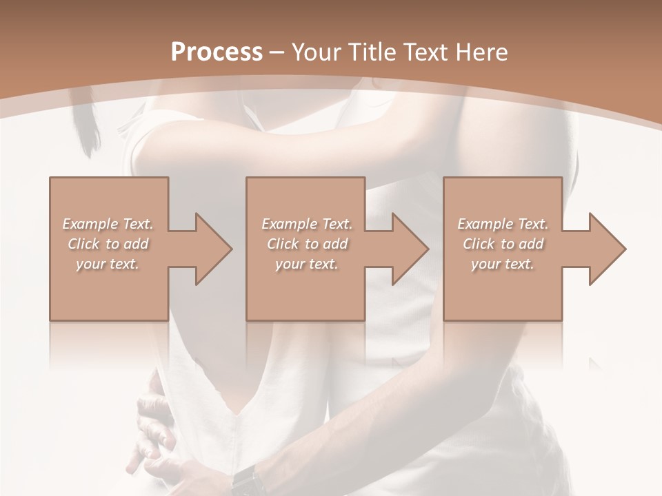 Embracing Desire Affectionate PowerPoint Template