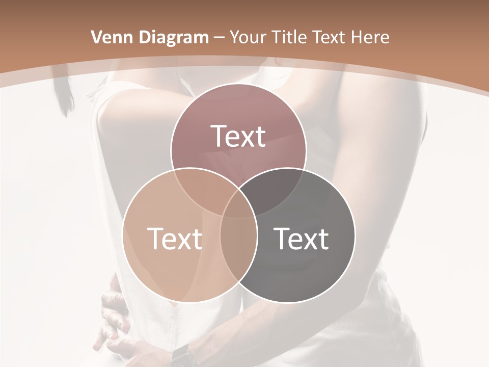Embracing Desire Affectionate PowerPoint Template