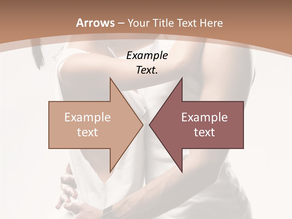 Embracing Desire Affectionate PowerPoint Template