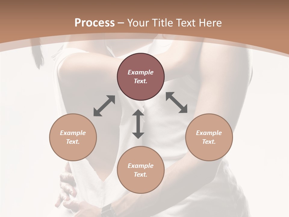 Embracing Desire Affectionate PowerPoint Template