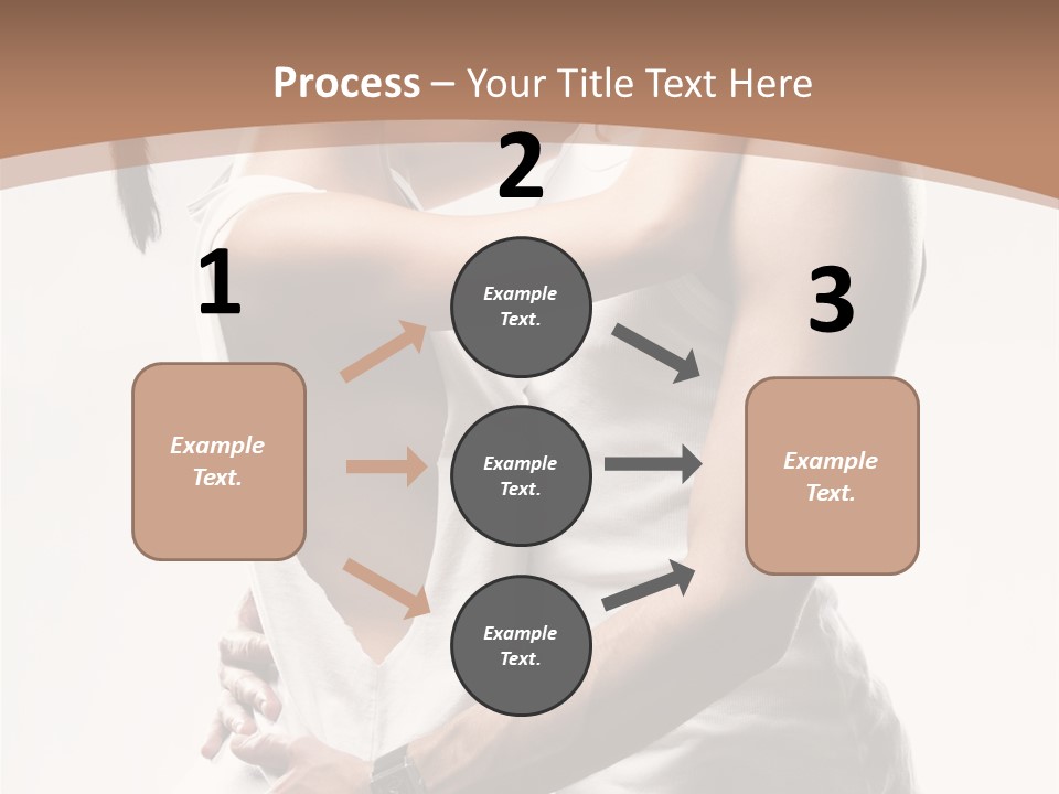 Embracing Desire Affectionate PowerPoint Template