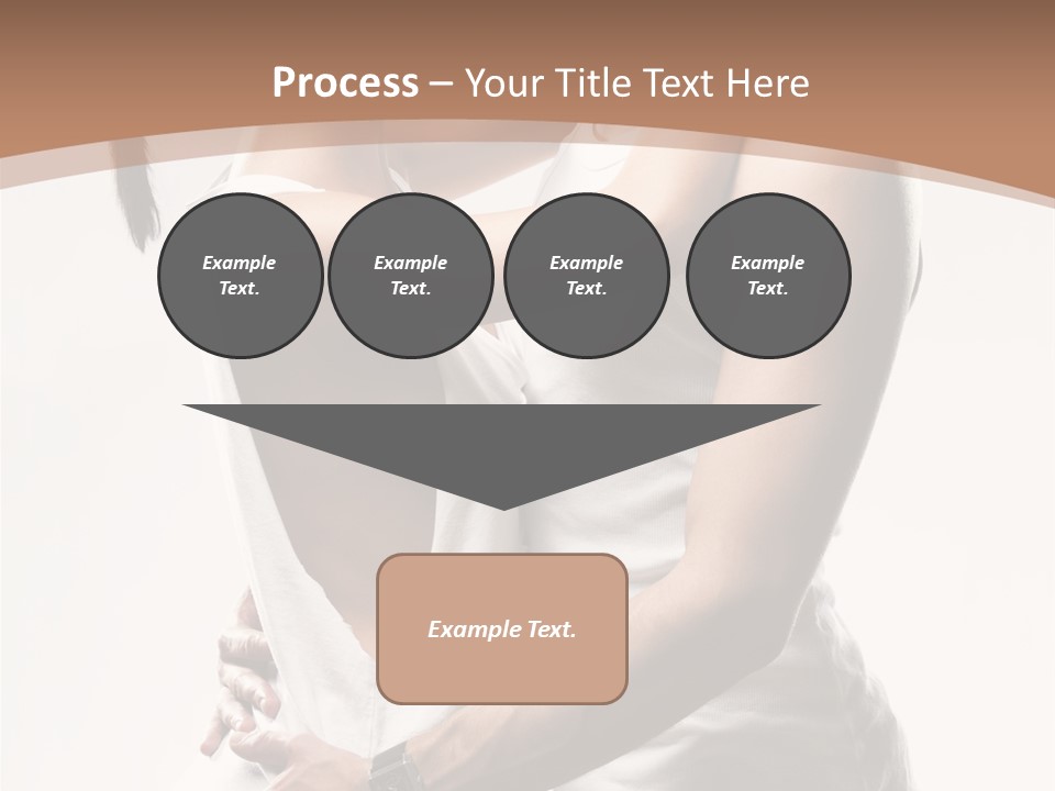 Embracing Desire Affectionate PowerPoint Template