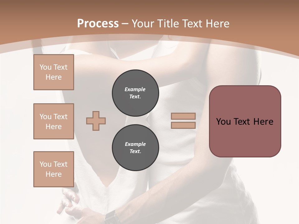 Embracing Desire Affectionate PowerPoint Template