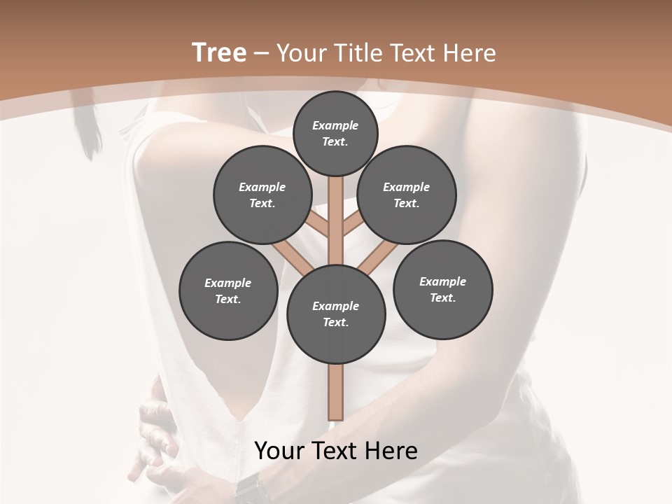 Embracing Desire Affectionate PowerPoint Template