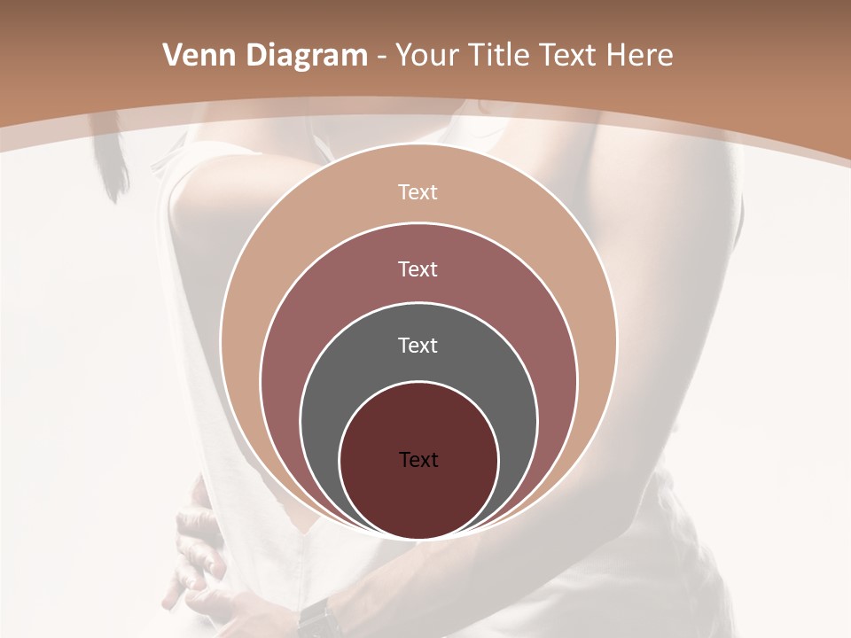 Embracing Desire Affectionate PowerPoint Template