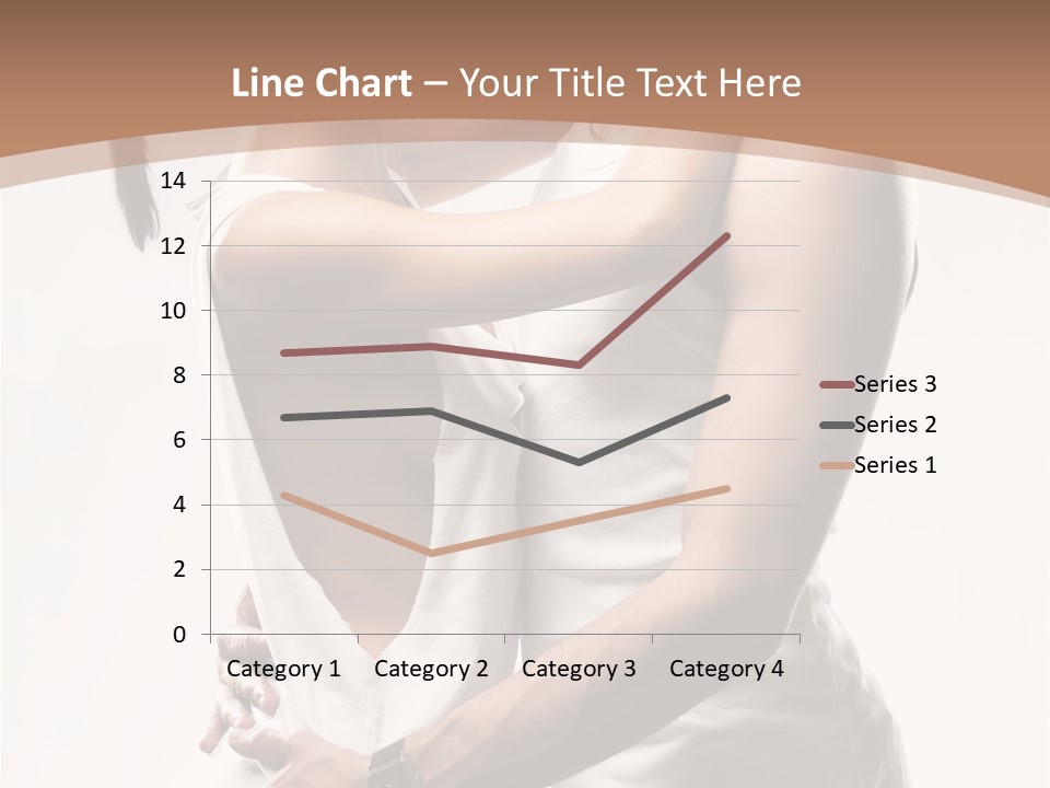 Embracing Desire Affectionate PowerPoint Template