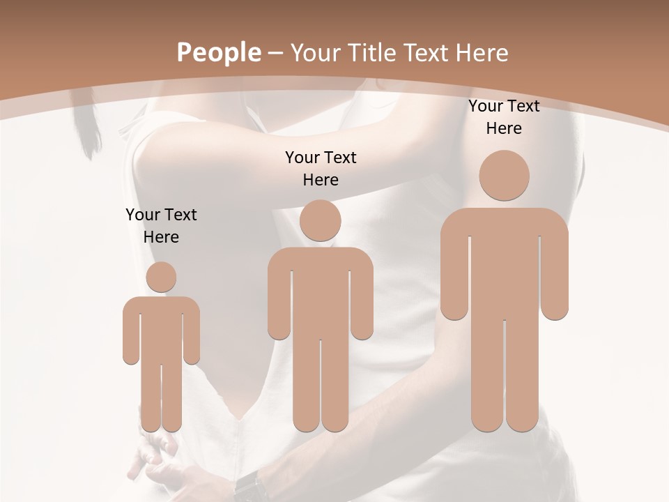 Embracing Desire Affectionate PowerPoint Template