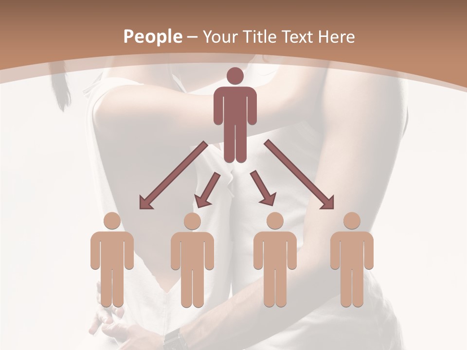 Embracing Desire Affectionate PowerPoint Template