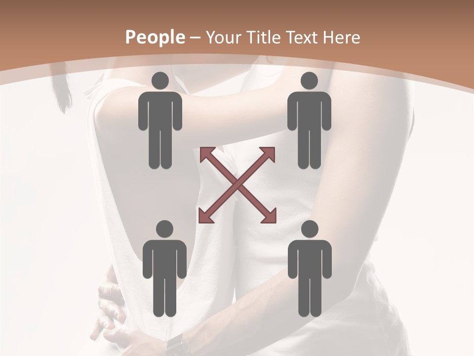 Embracing Desire Affectionate PowerPoint Template