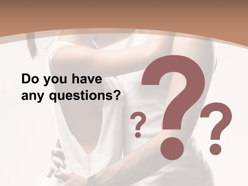 Embracing Desire Affectionate PowerPoint Template