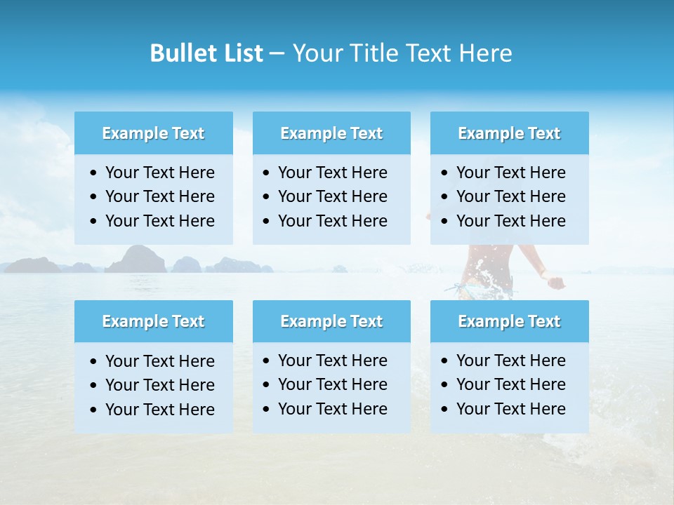 Horizon Sunlight Body PowerPoint Template