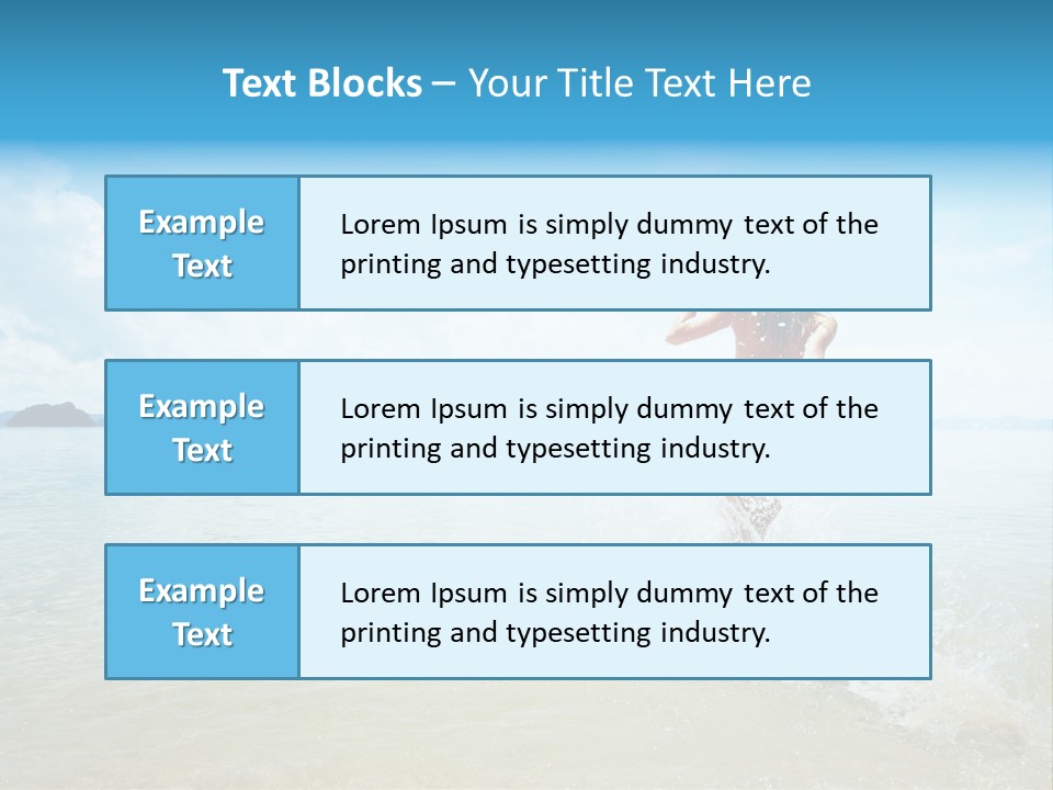 Horizon Sunlight Body PowerPoint Template