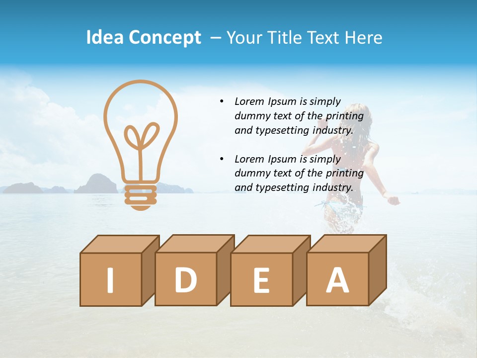 Horizon Sunlight Body PowerPoint Template