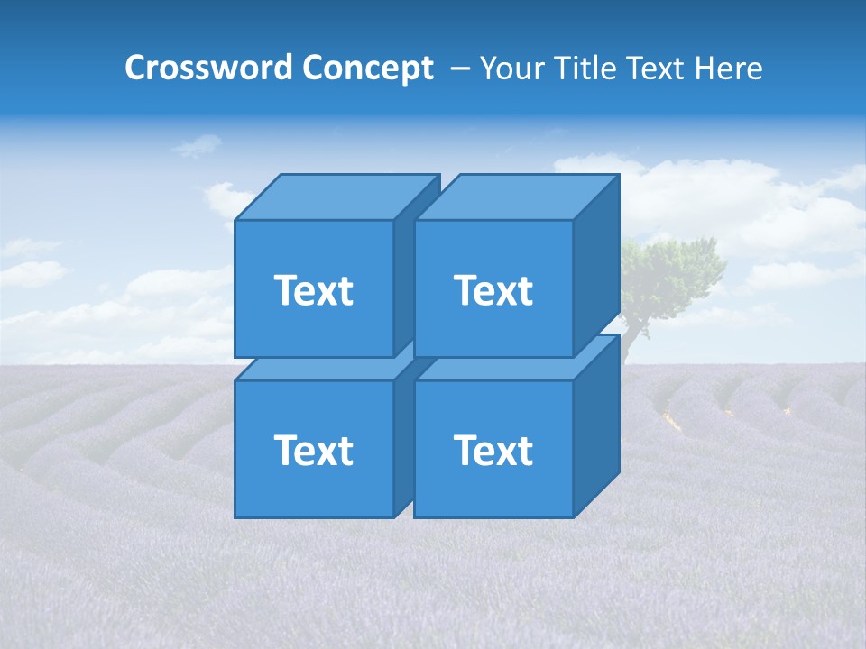 Bouquet Field Plant PowerPoint Template