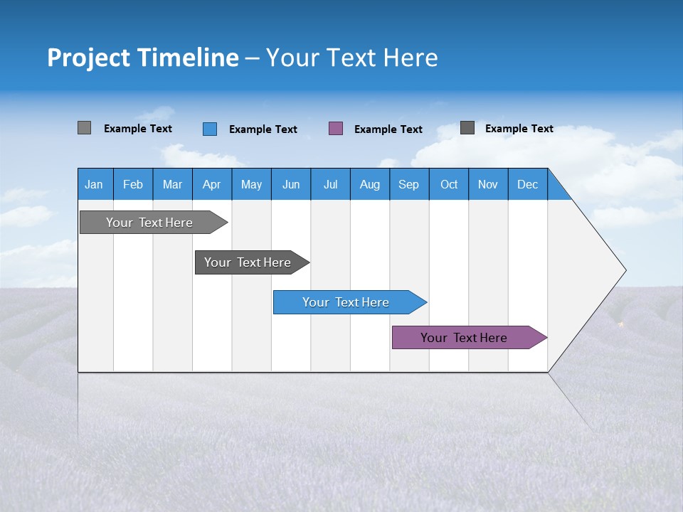 Bouquet Field Plant PowerPoint Template