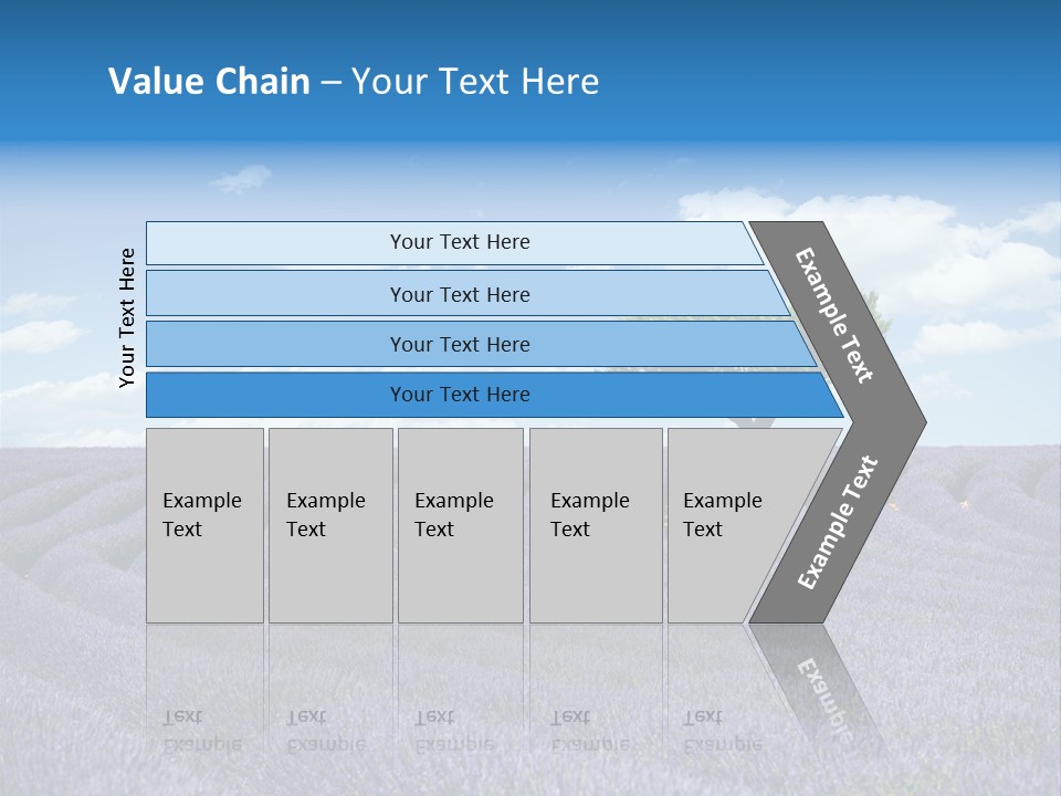 Bouquet Field Plant PowerPoint Template