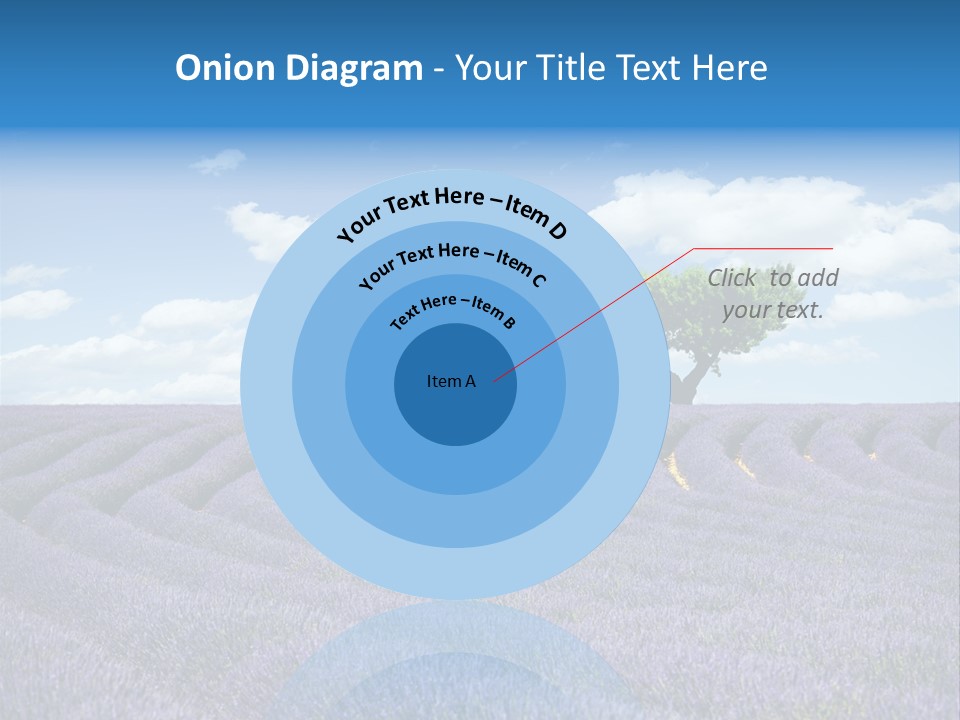 Bouquet Field Plant PowerPoint Template