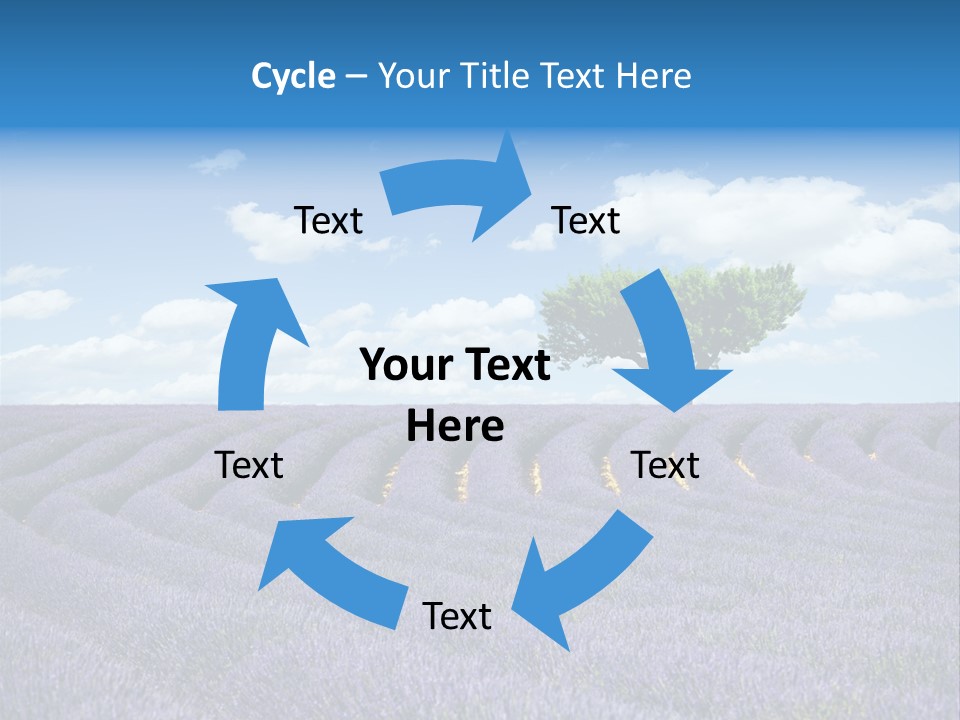 Bouquet Field Plant PowerPoint Template