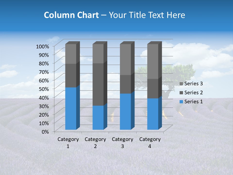 Bouquet Field Plant PowerPoint Template