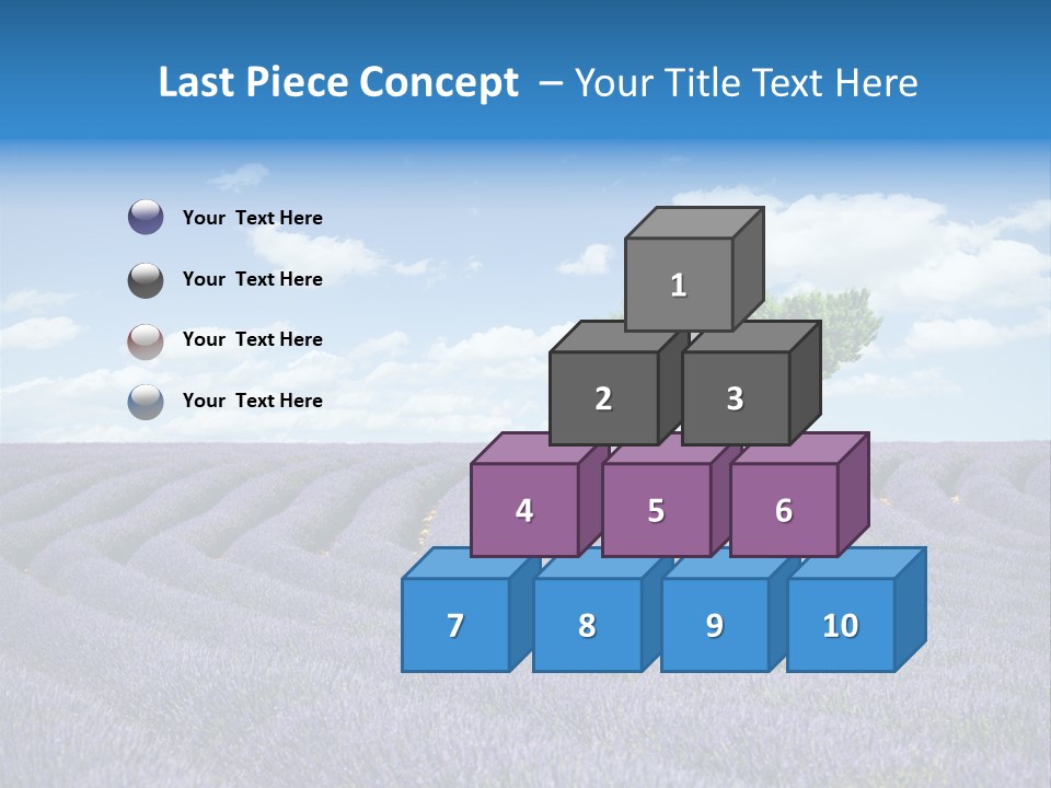 Bouquet Field Plant PowerPoint Template