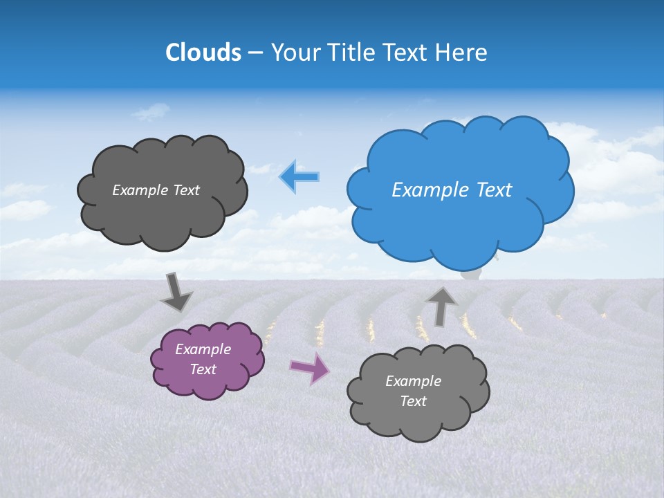 Bouquet Field Plant PowerPoint Template