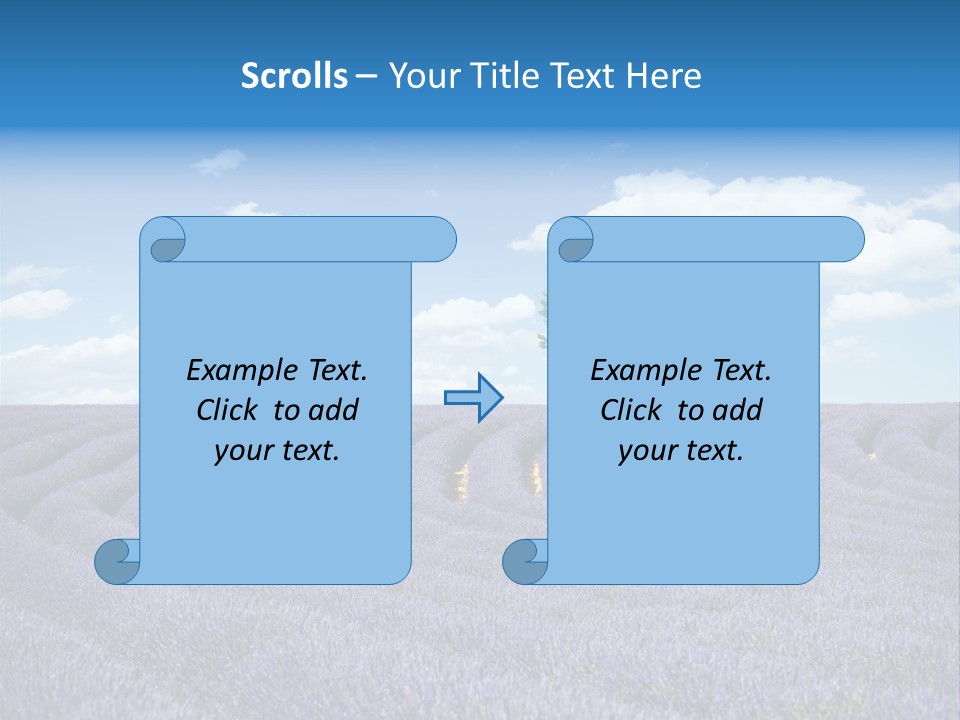 Bouquet Field Plant PowerPoint Template