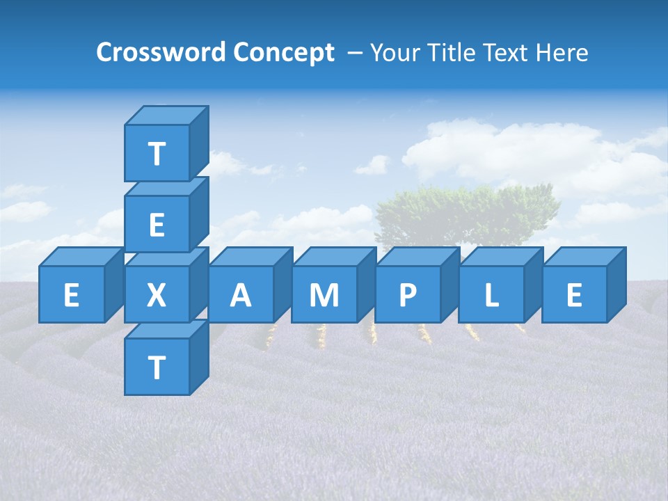 Bouquet Field Plant PowerPoint Template