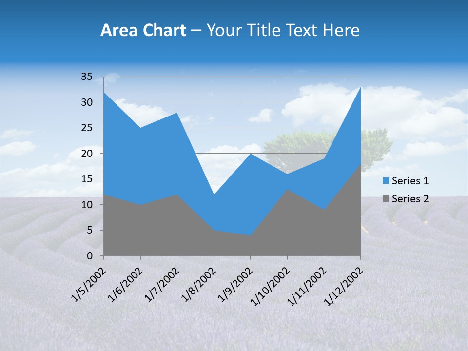 Bouquet Field Plant PowerPoint Template