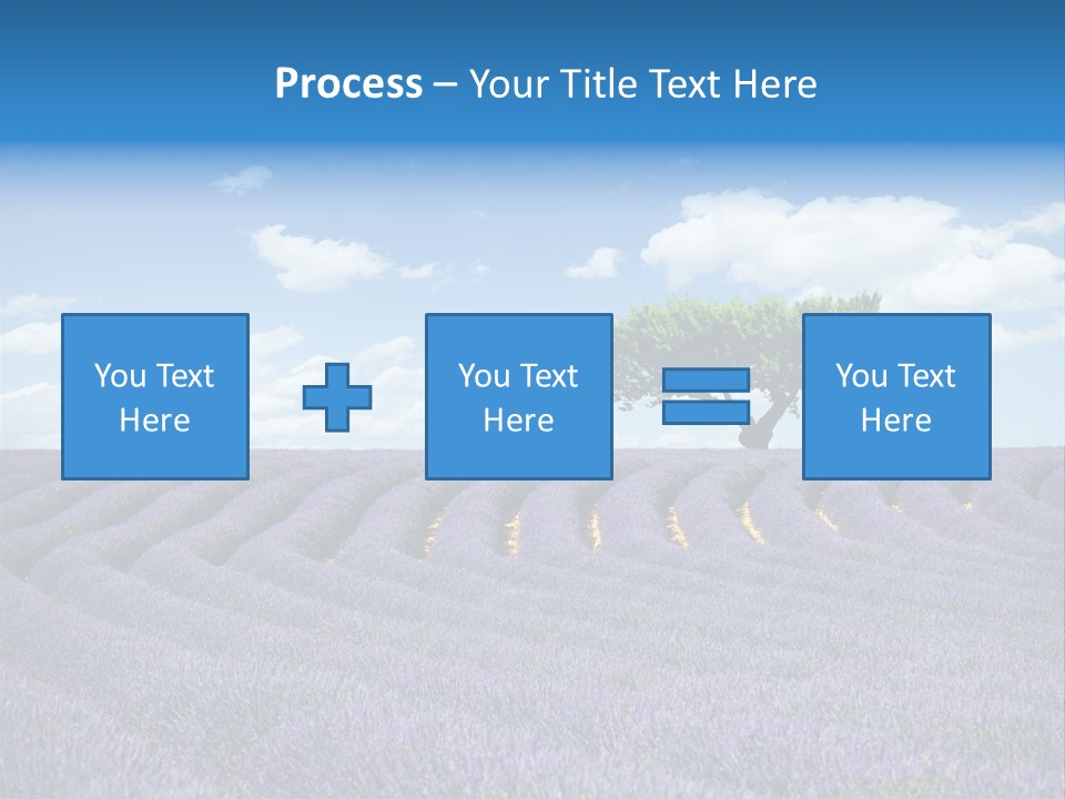 Bouquet Field Plant PowerPoint Template