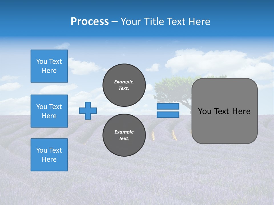 Bouquet Field Plant PowerPoint Template