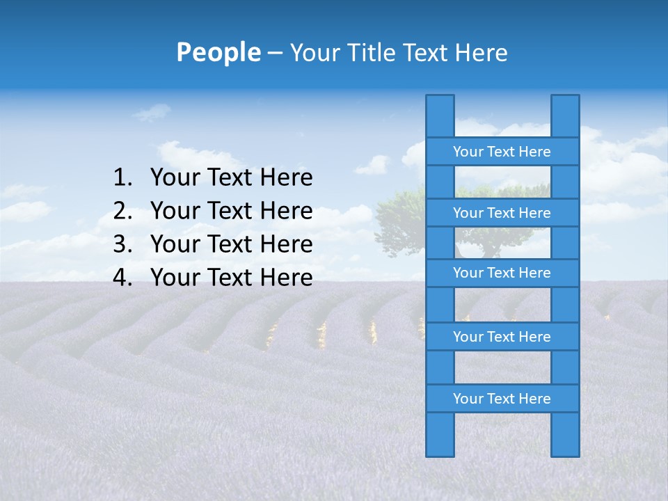 Bouquet Field Plant PowerPoint Template