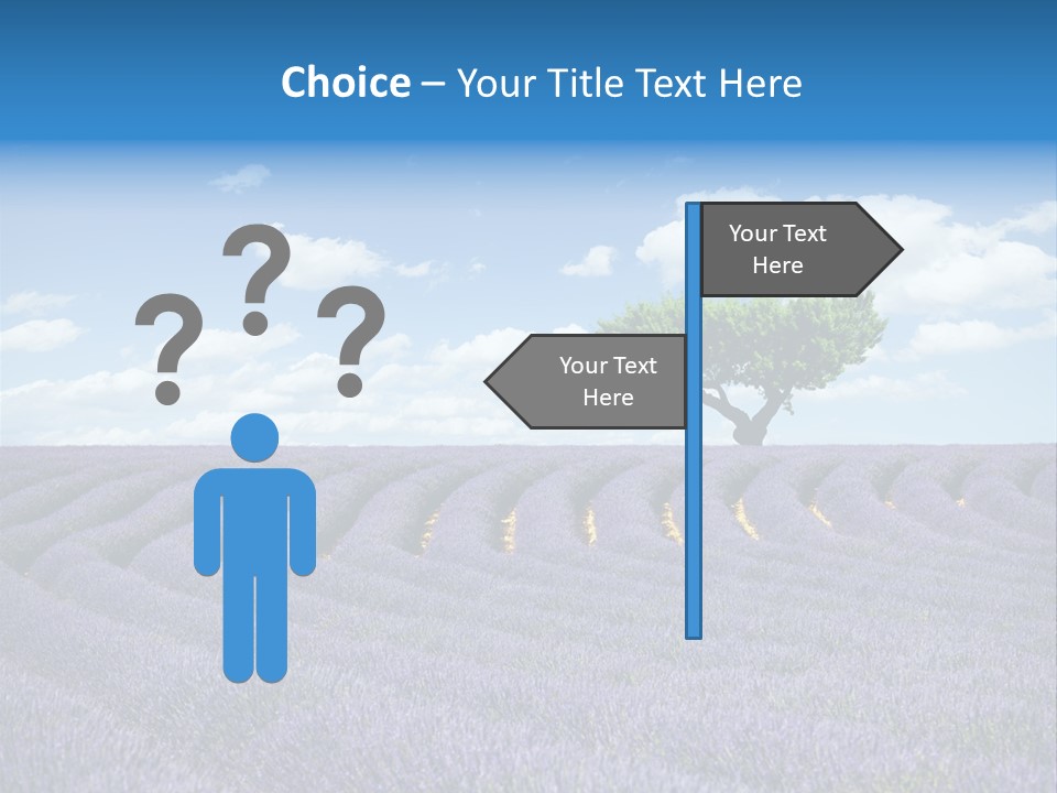 Bouquet Field Plant PowerPoint Template