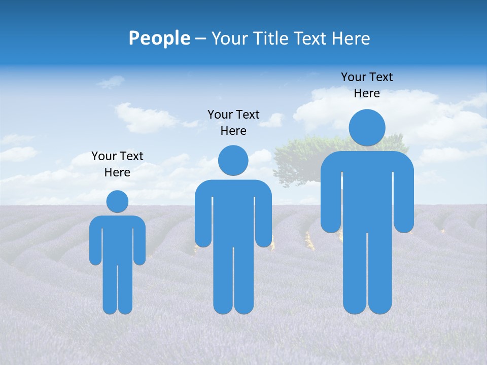 Bouquet Field Plant PowerPoint Template