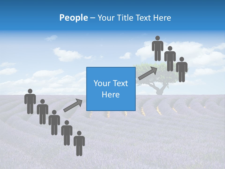 Bouquet Field Plant PowerPoint Template