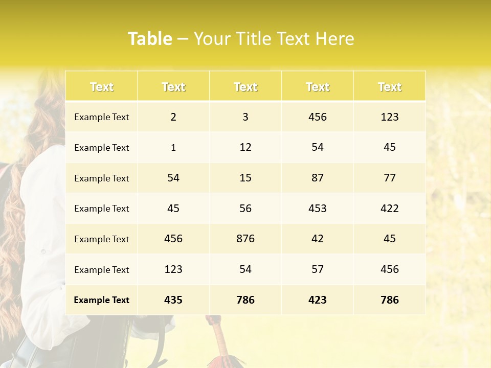 Girl Dressing Equitation PowerPoint Template